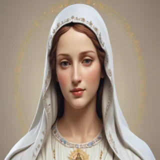 virgin mary clip art