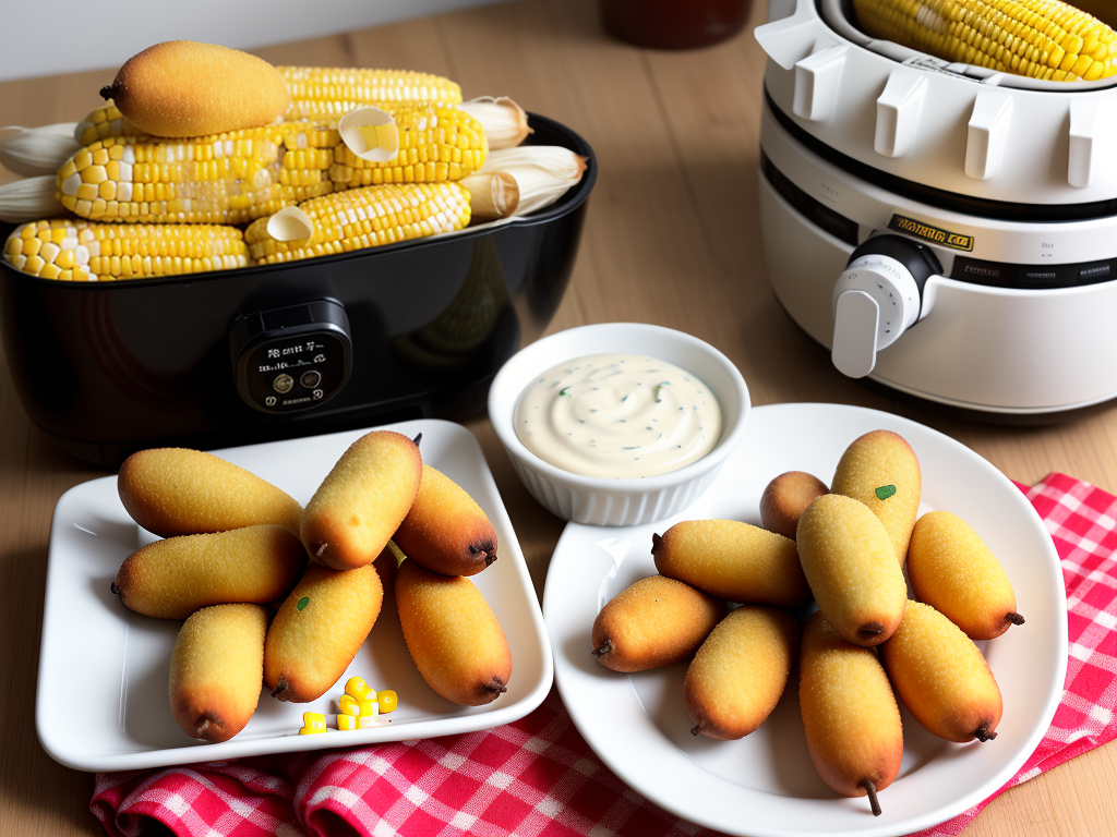 air fryer mini corn dogs