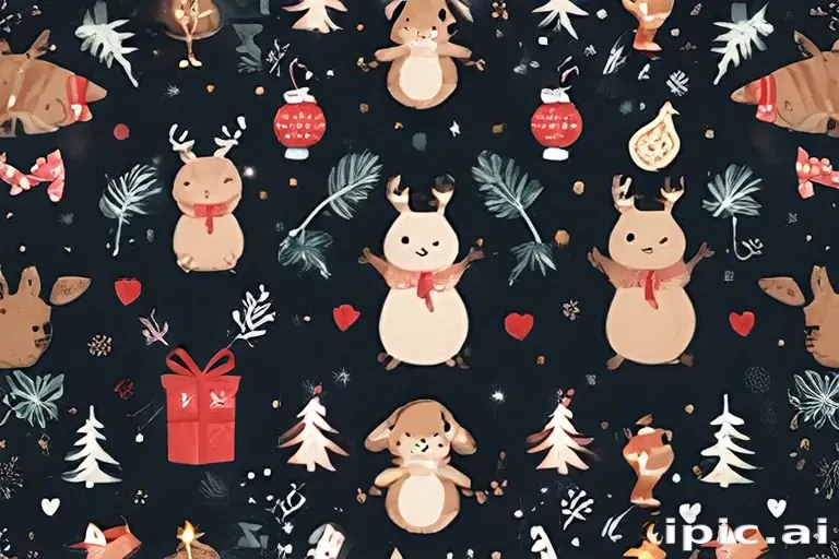 cute christmas wallpapers aesthetic