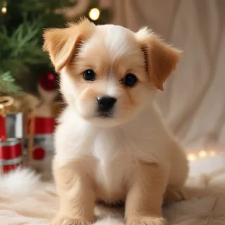 christmas puppy backgrounds