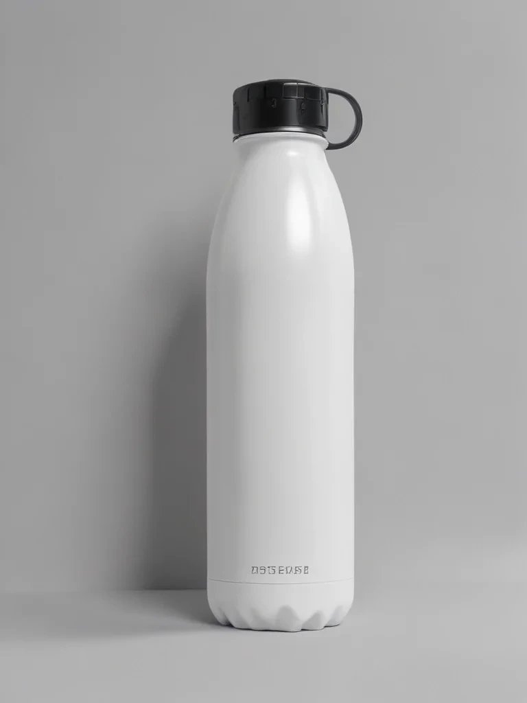 water bottle mockup