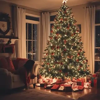christmas pic aesthetic