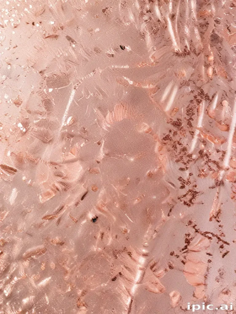 sparkly rose gold background