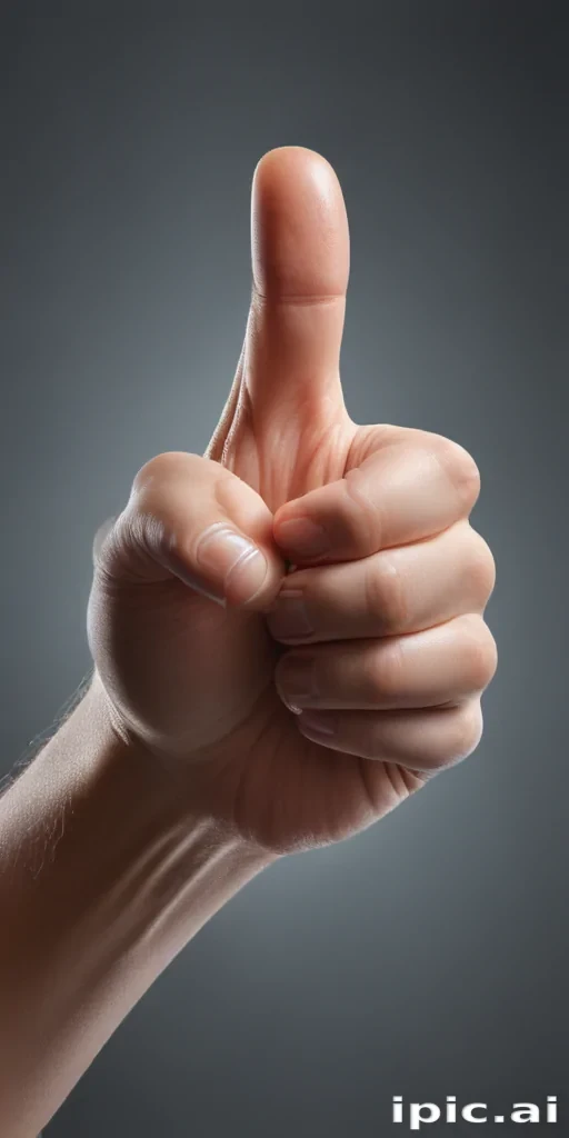 transparent thumbs up
