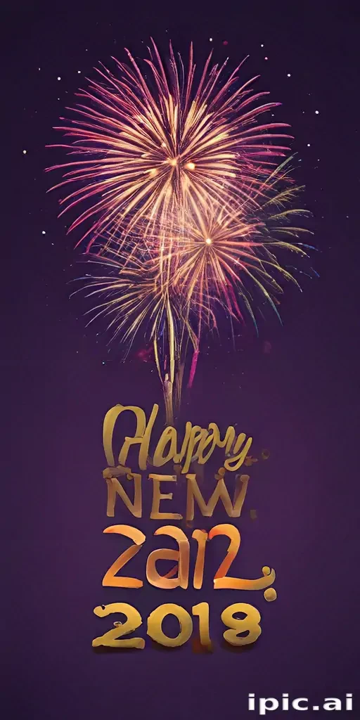 happy new year desktop background