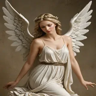 clipart of angels with wings