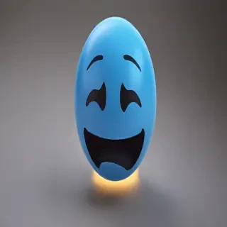 blue emoji