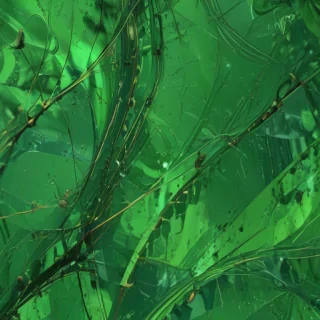 green abstract wallpaper