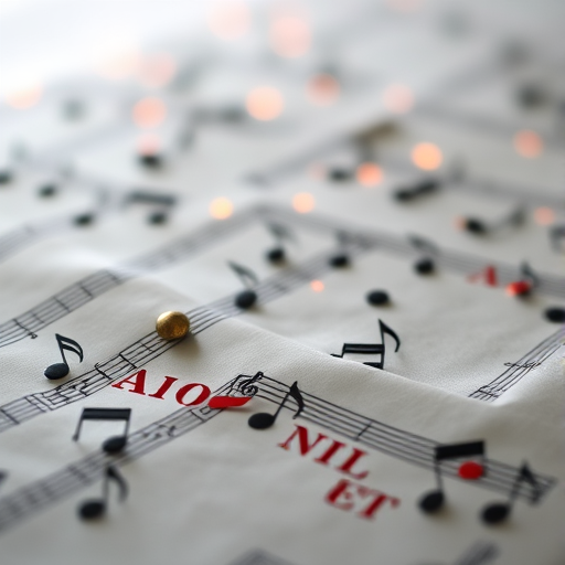 notes music background