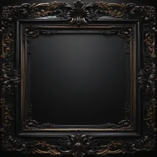 black frame background