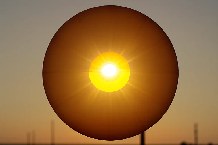 transparent sun