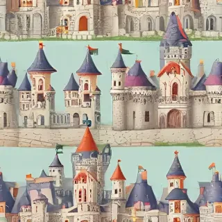cartoon castle