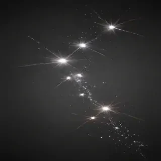 sparkles transparent