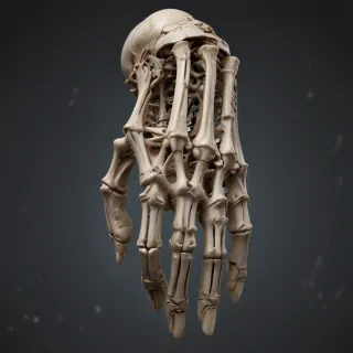 skeleton hands png