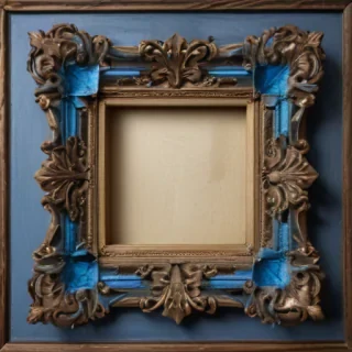 blue frame png