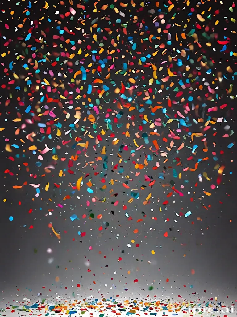 confetti vector