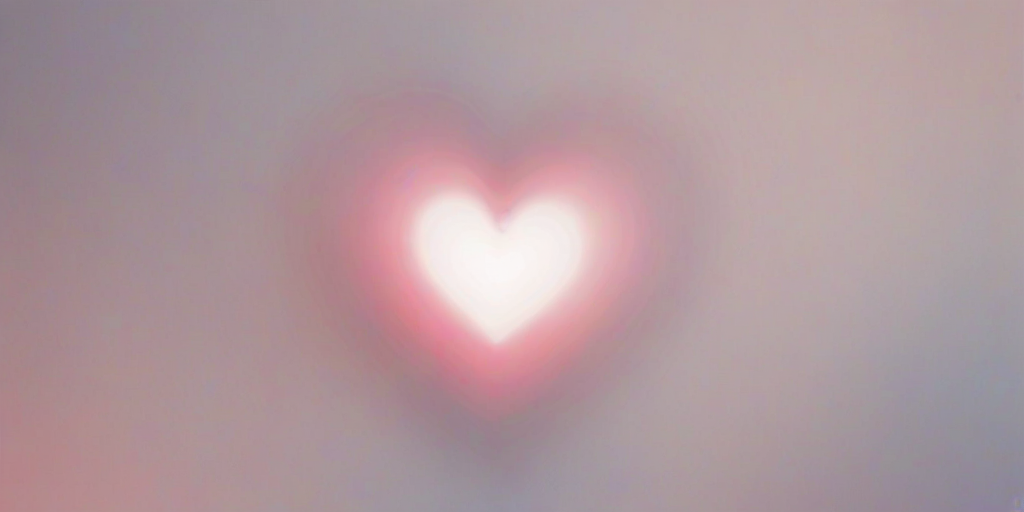 blurred heart