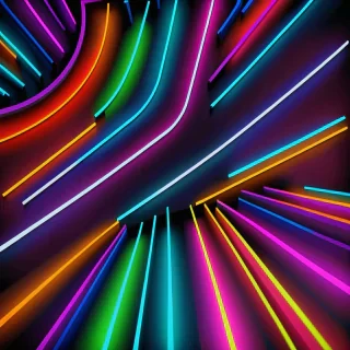 neon colorful background