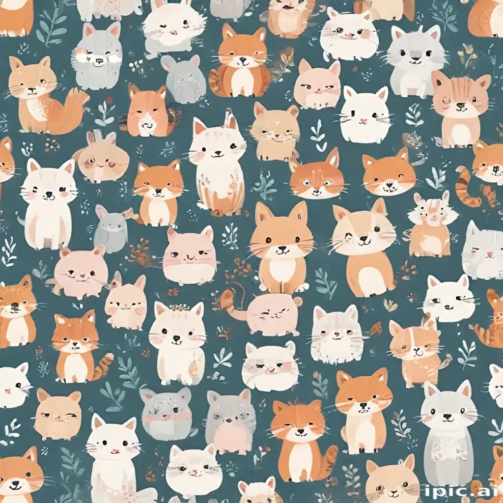 cute animal background