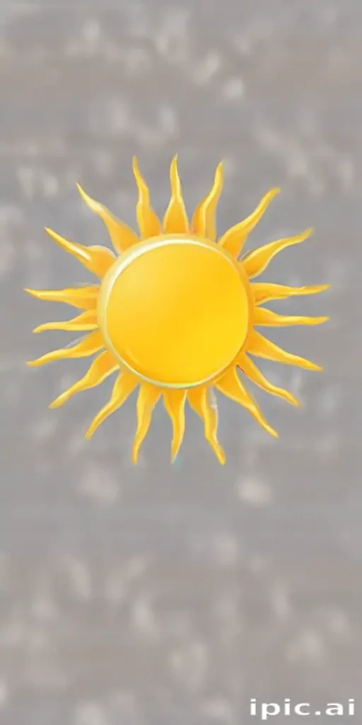 transparent background sun clipart