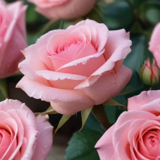pink roses wallpaper iphone