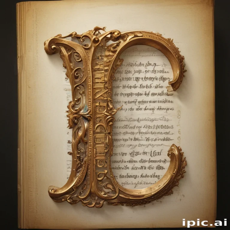 letters as images