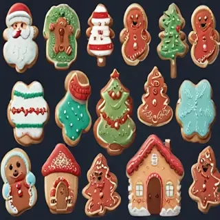 clipart christmas cookies