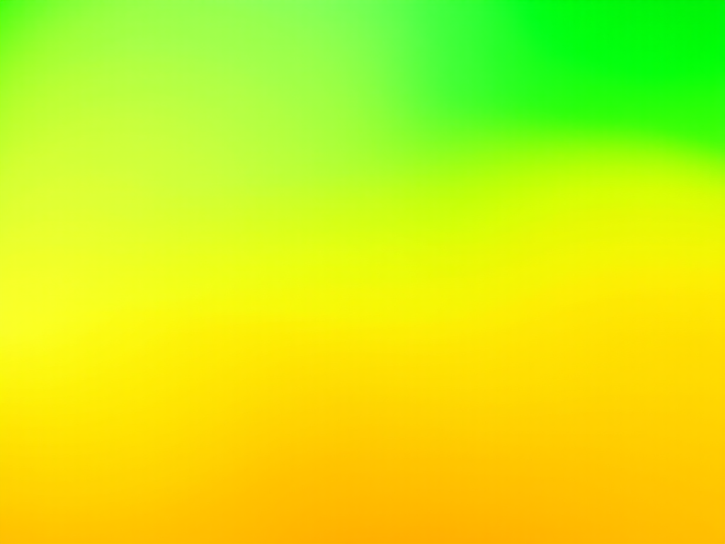 Create a vibrant gradient background blending from emerald green to golden yellow, using a Canon EOS R5 with a 50mm lens at f/1.8, ISO 100, and a shutter speed of 1/125s, in a soft-focus style for smooth color transitions.