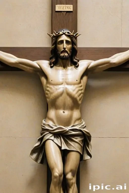 picture of jesus on cross