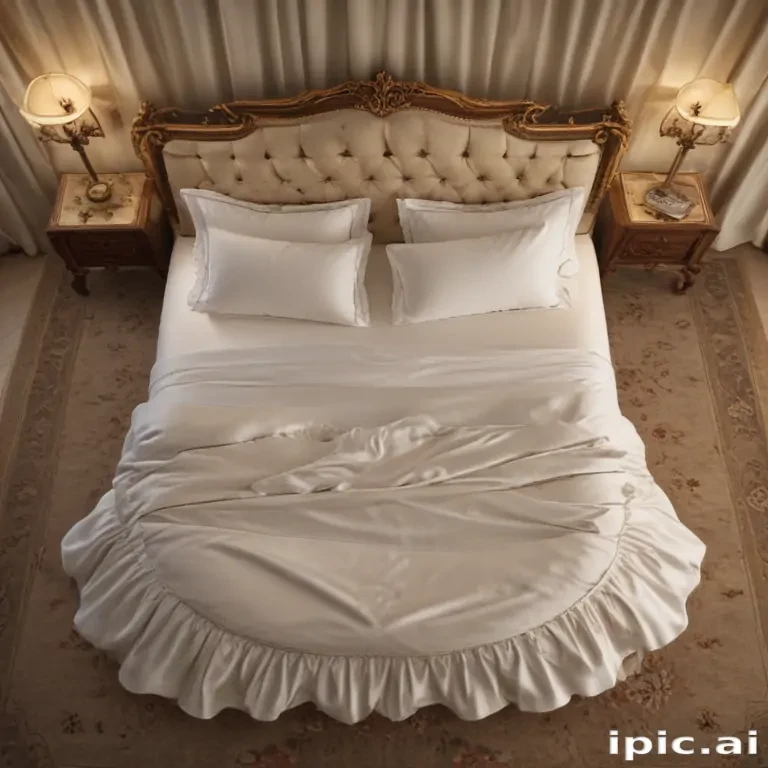bed top view