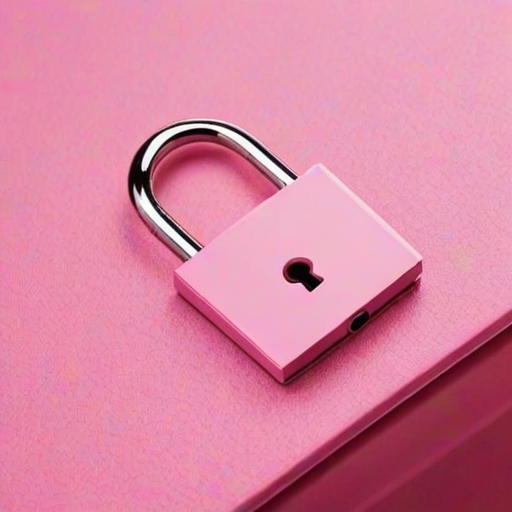 pink lock screen wallpaper
