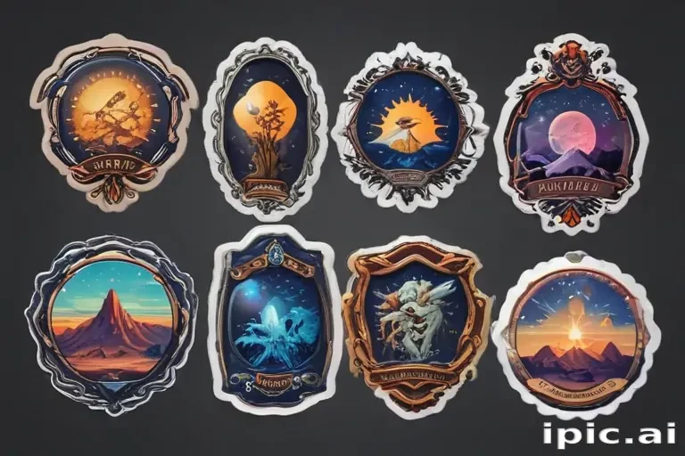 stickers clipart