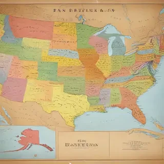 map of the usa states