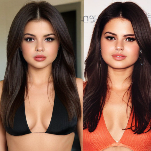does selena gomez have implants