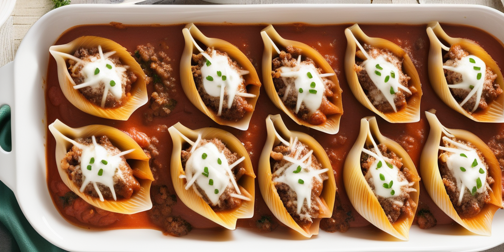 stuffed shells recipe with ground beef