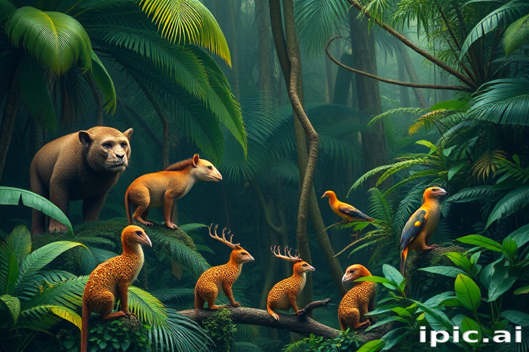 rainforest animals