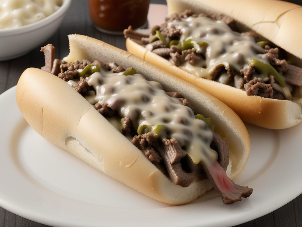 philly cheesesteak with ground beef recipe