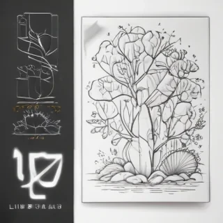 aesthetic line art
