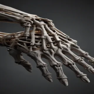 skeleton hands png