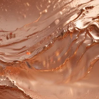 aesthetic rose gold background