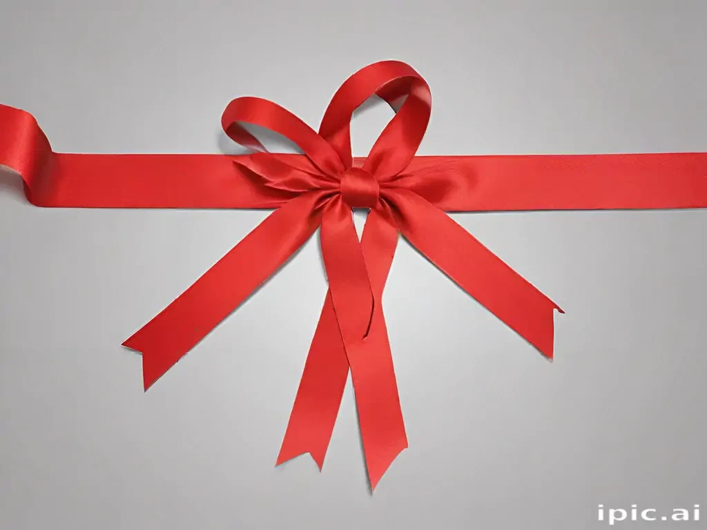 red ribbon png