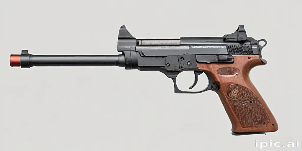 gun with transparent background