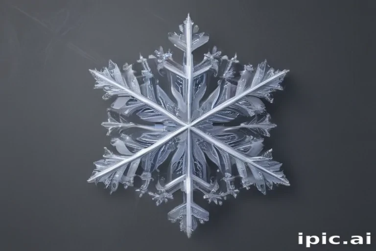 snowflake clipart transparent background