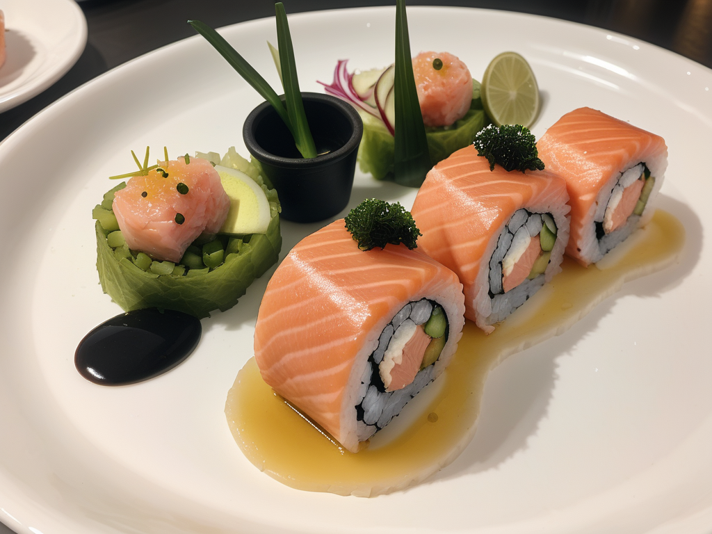 baked salmon roll near me