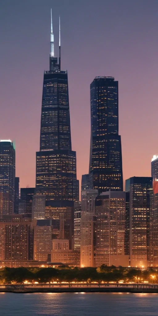 chicago skyline png