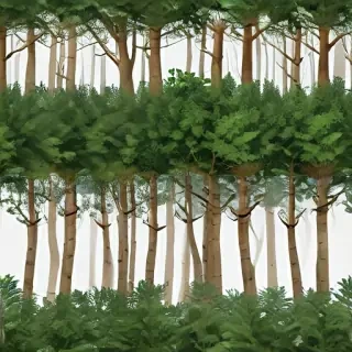 forest transparent background