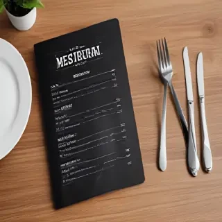 restaurant menu mockup free