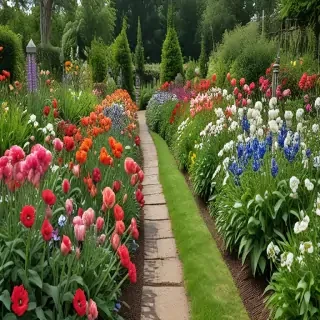 flower garden