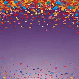 confetti vector