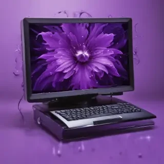 computer wallpaper purple